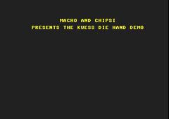 Kuess Die Hand